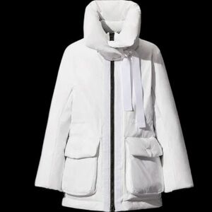UNIQLO +J Jil Sander Hybrid/ down short coat/OFF WHITE M/ rare jacket